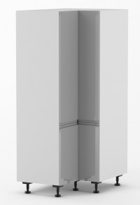 J-Pull - 1050mm by 1050mm wide 90 Degree Double Door Corner Pantr