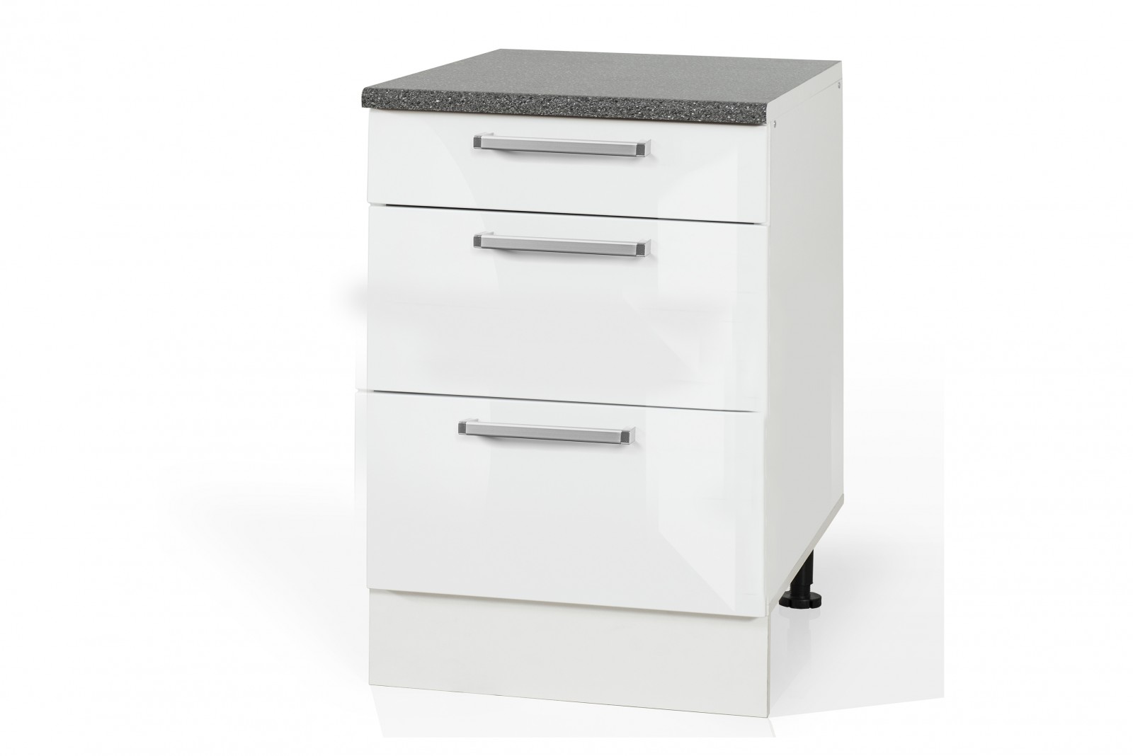 High Gloss White Base drawer cabinet S60SZ3 for kitchen
