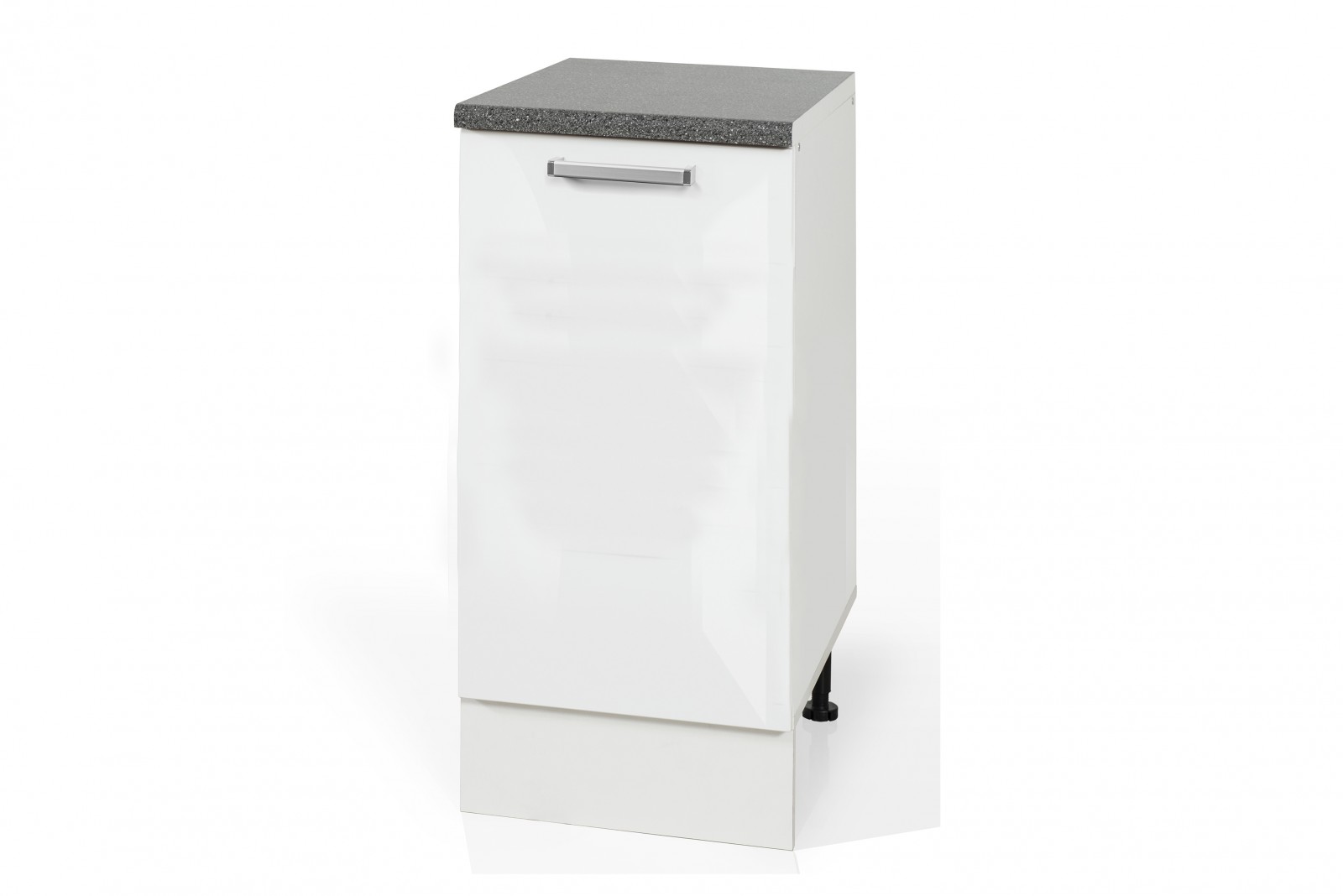 High Gloss White Base rubbish bin cabinet S401KO for kitchen