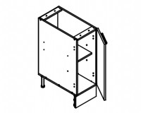  Body Diagram for Base cabinet S30 for Kitchen