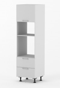 Milan - 600mm wide Single Oven Tower Cabinet with Two Drawers