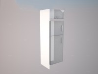 Fridge Tall End Panel 620mm Tall 